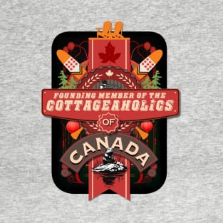 Cottageaholic Canada T-Shirt